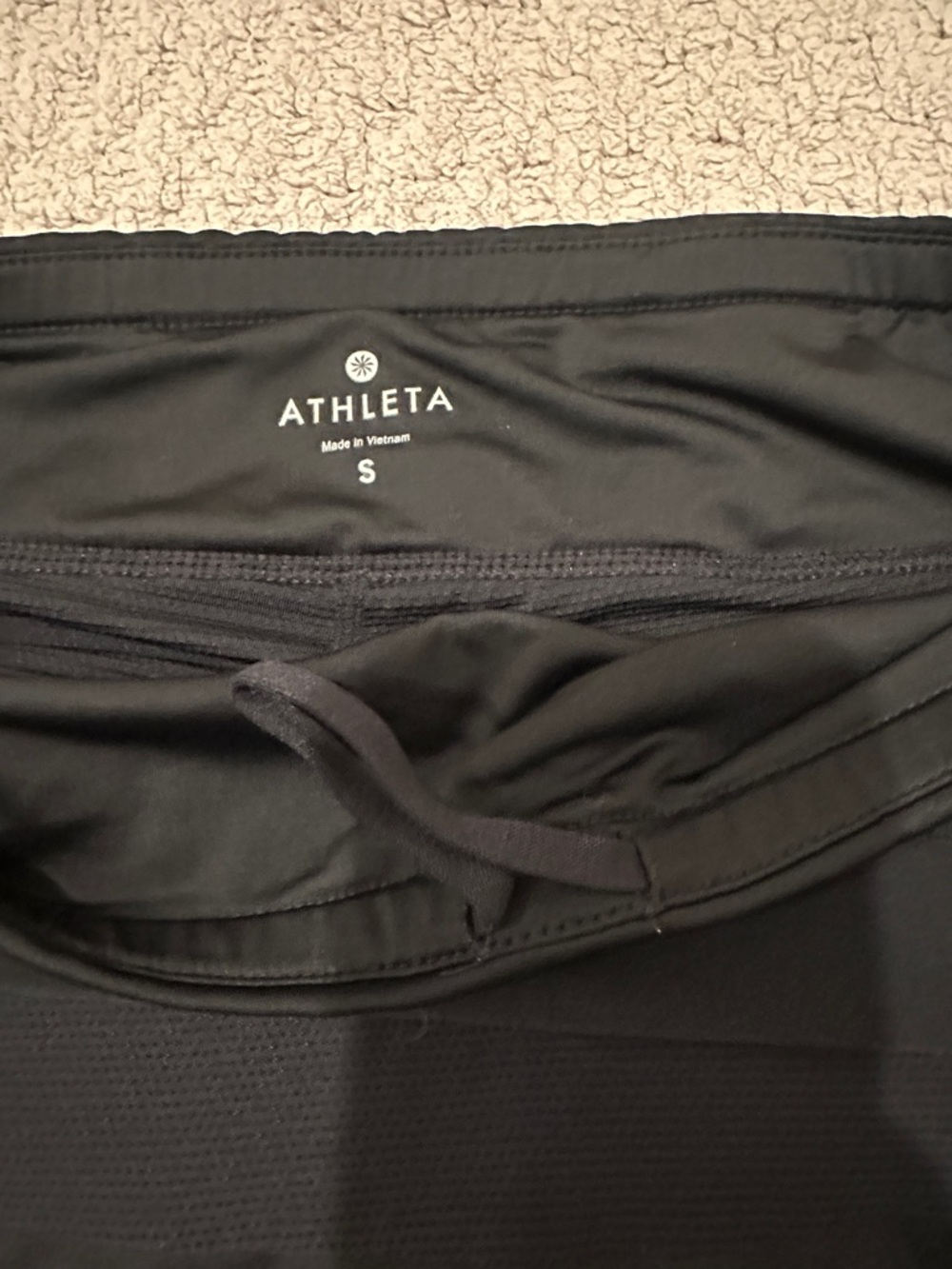 Athleta Black Layered Skort - Picture 3 of 5